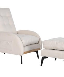 SOFA CAMA SET 2 POLIESTER 74X85X90 RECLINABLE MB-202973 Disponible REF13409