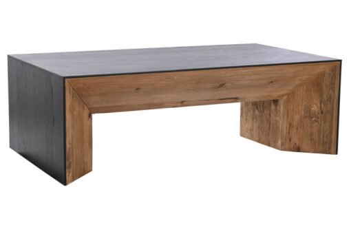 MESA CENTRO MADERA RECICLADA PINO 135X75X45 MARRON MB-204938 Disponible ref13166