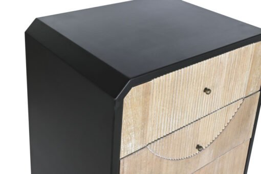 CHIFONIER MADERA 48,3X35X100 NEGRO MB-204973 Disponible ref13065 - Imagen 4