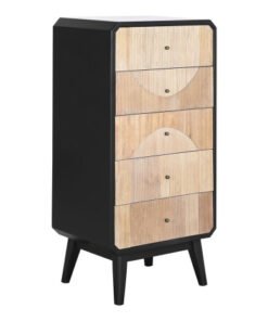 CHIFONIER MADERA 48,3X35X100 NEGRO MB-204973 Disponible ref13065