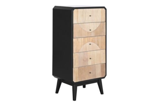 CHIFONIER MADERA 48,3X35X100 NEGRO MB-204973 Disponible ref13065
