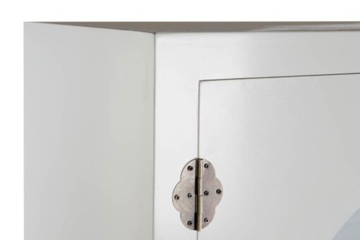 ARMARIO ABETO MDF 85,5X50,5X186,2 BLANCO MB-205842 Disponible Ref 13267 - Imagen 3