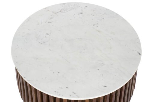 MESITA AUXILIAR MARMOL MANGO 90X90X45 MB-205853 Disponible ref13113 - Imagen 3
