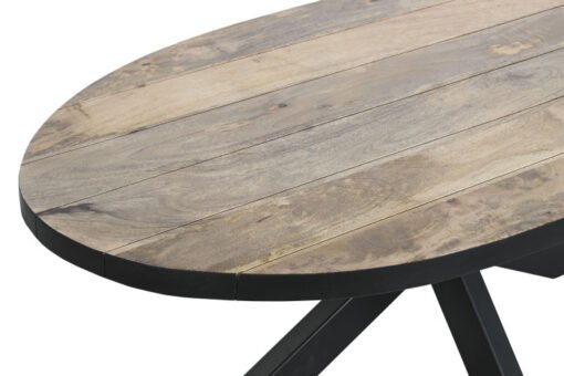 MESA CENTRO METAL MANGO 130X70X45 NATURAL MB-205960 Disponible ref13165 - Imagen 4