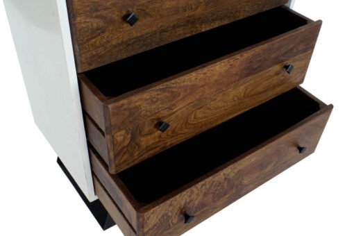 CAJONERA MANGO METAL 70X40X105 BLANCO MB-206321 Disponible ref13061 - Imagen 2