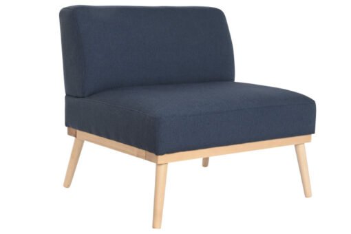SILLON POLIESTER PINO 80X66X72 AZUL MARINO MB-206472 Disponible ref13354