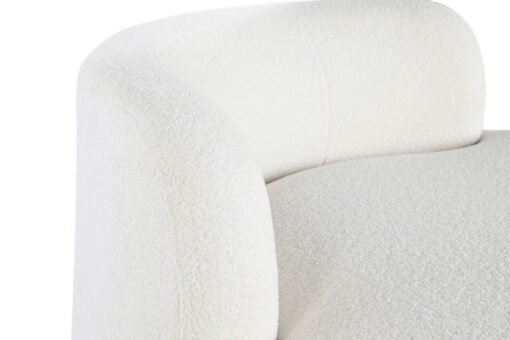 SOFA POLIESTER 150X150X69 BORREGUITO BLANCO MB-206606 Disponible REF13404 - Imagen 2
