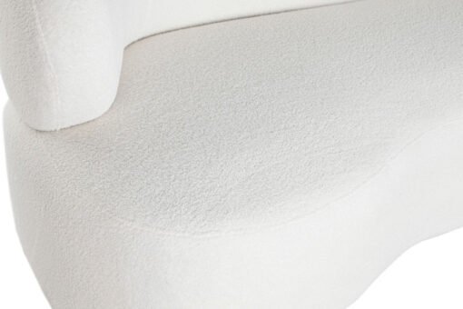 SOFA POLIESTER 193X92X79 BORREGUITO BLANCO MB-206621 Disponible REF13402 - Imagen 5