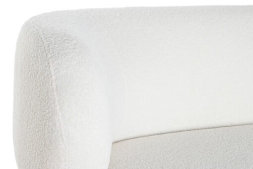 SOFA POLIESTER 193X92X79 BORREGUITO BLANCO MB-206621 Disponible REF13402 - Imagen 4