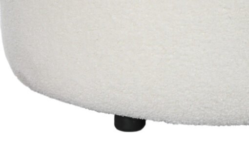 SOFA POLIESTER 193X92X79 BORREGUITO BLANCO MB-206621 Disponible REF13402 - Imagen 3