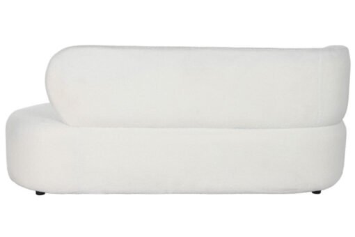 SOFA POLIESTER 193X92X79 BORREGUITO BLANCO MB-206621 Disponible REF13402 - Imagen 2
