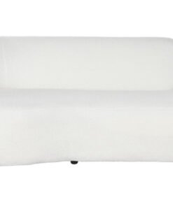 SOFA POLIESTER 193X92X79 BORREGUITO BLANCO MB-206621 Disponible REF13402