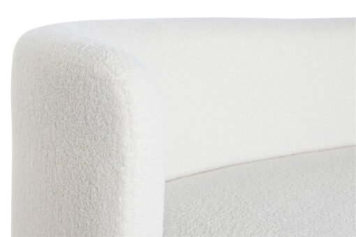 SOFA POLIESTER 193X92X79 BORREGUITO BLANCO MB-206622 Disponible REF13401 - Imagen 4