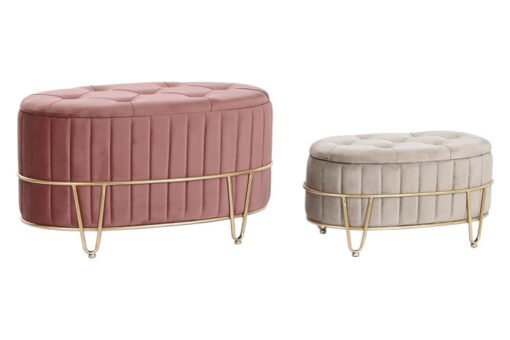 DESCALZADORA SET 2 POLIESTER METAL 80X42X45 MB-206639 Disponible ref13314