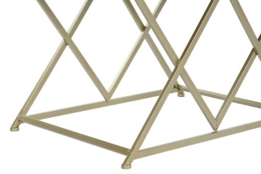DESCALZADORA SET 2 POLIESTER METAL 62X42X47 MB-206640 Disponible ref13313 - Imagen 2