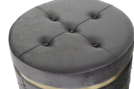 REPOSAPIES SET 3 POLIESTER MDF 60X60X47 TERCIOPELO MB-206644 Disponible Ref 13309 - Imagen 2