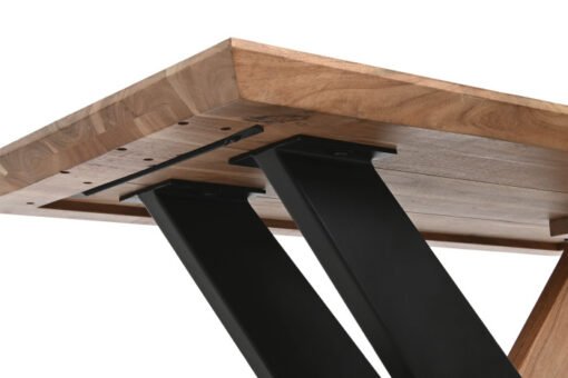 MESA CENTRO ACACIA METAL 115X60X45 MB-207410 Disponible ref13164 - Imagen 2