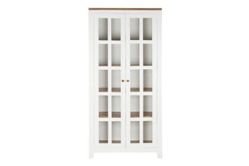 VITRINA MANGO CRISTAL 90X40X190 70,00 BLANCO MB-207443 Disponible Ref 13266