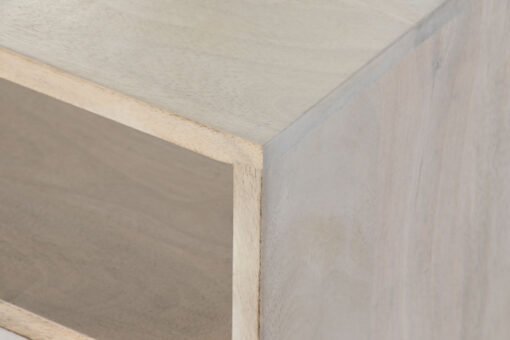 MESITA DE NOCHE MANGO 55X35X45 CENEFA BLANCO MB-207572 Disponible ref13284 - Imagen 4