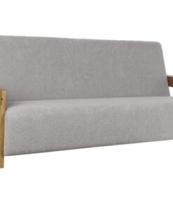 SOFA MADERA RECICLADA POLIESTER 221X94X83 BOUCLE MB-207606 DisponibleREF13400
