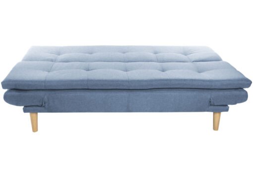 SOFA CAMA POLIESTER MADERA 180X85X83 AZUL CELESTE MB-207867 Disponible REF13398 - Imagen 2