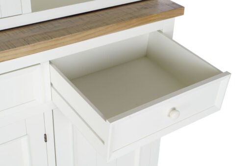 VITRINA PAULOWNIA CRISTAL 141,5X44X199 3CAJ, MB-208012 Disponible Ref 13264 - Imagen 5
