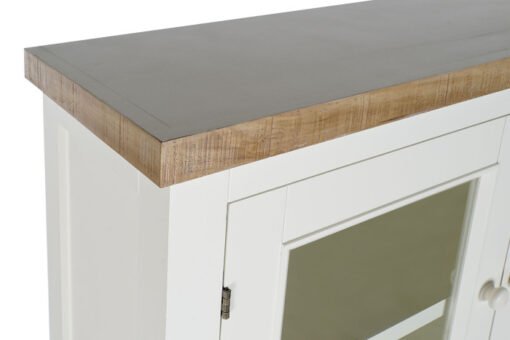 VITRINA PAULOWNIA CRISTAL 93,5X31,4X174 BEIGE MB-208013 Disponible Ref 13263 - Imagen 2