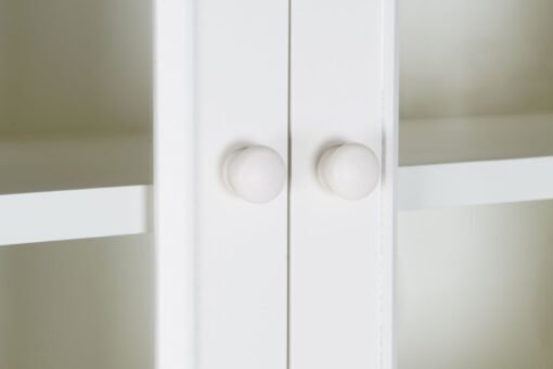 VITRINA PAULOWNIA CRISTAL 93,5X31,4X174 BEIGE MB-208013 Disponible Ref 13263 - Imagen 3