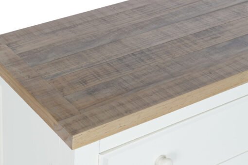 COMODA PAULOWNIA 93,6X38X76 3CAJ, BEIGE MB-208018 Disponible ref13059 - Imagen 5