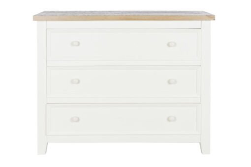 COMODA PAULOWNIA 93,6X38X76 3CAJ, BEIGE MB-208018 Disponible ref13059 - Imagen 2