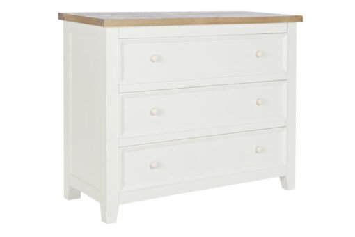 COMODA PAULOWNIA 93,6X38X76 3CAJ, BEIGE MB-208018 Disponible ref13059