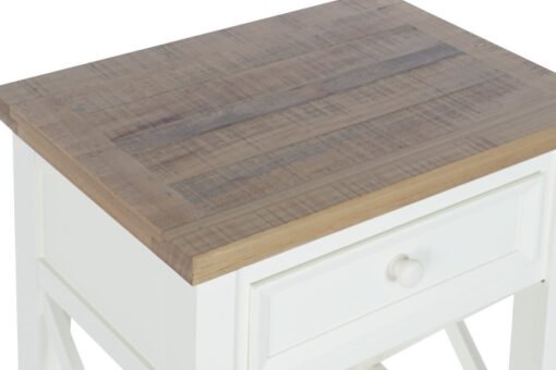 MESITA DE NOCHE PAULOWNIA 49,5X35X61,5 1CAJ, MB-208020 Disponible ref13284 - Imagen 4
