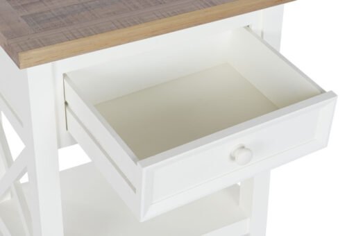 MESITA DE NOCHE PAULOWNIA 49,5X35X61,5 1CAJ, MB-208020 Disponible ref13284 - Imagen 2