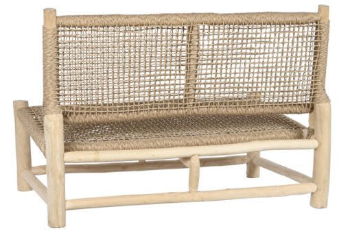 SILLON TECA FIBRA 120X81X84 NATURAL MB-208045 Disponible ref13348 - Imagen 2