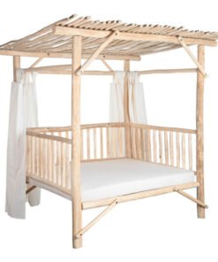 CAMA CHILL OUT TECA 200X180X200 NATURAL MB-208047 Disponible Ref 13395