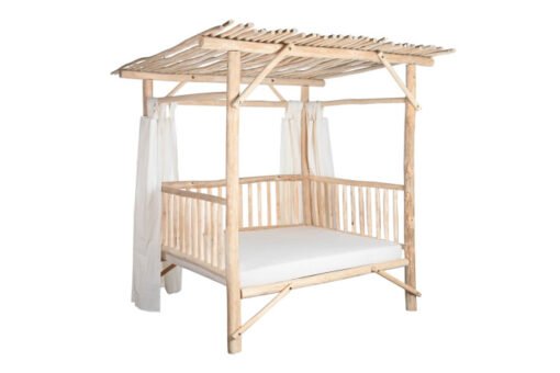 CAMA CHILL OUT TECA 200X180X200 NATURAL MB-208047 Disponible Ref 13395
