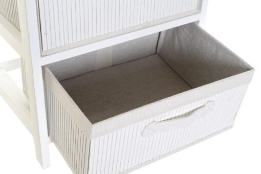 CAJONERA BAMBU PAULOWNIA 42X32X45 3,80 BLANCO MB-208275 Disponible ref13056 - Imagen 3