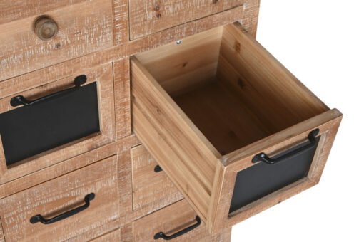 CAJONERA ABETO METAL 110X40X92,5 16CAJ, NATURAL MB-208465 REF13054 - Imagen 2