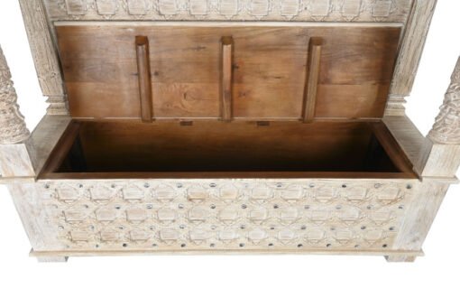 BANCO MANGO 190X54X215 ENVEJECIDO NATURAL MB-208591 Disponible Ref 13394 - Imagen 5