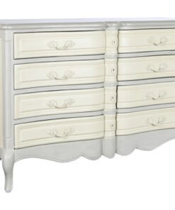 COMODA MANGO 140X50,5X91 GRIS CLARO MB-208756 Disponible REF13053