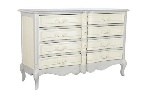 COMODA MANGO 140X50,5X91 GRIS CLARO MB-208756 Disponible REF13053