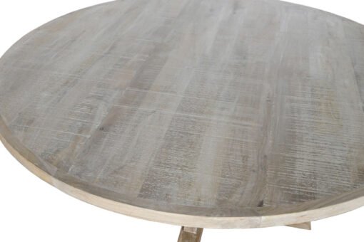 MESA REDONDA COMEDOR MADERA MACIZA 150X150X76 MB-208794 Disponible ref13207 - Imagen 4