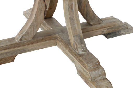 MESA REDONDA COMEDOR MADERA MACIZA 150X150X76 MB-208794 Disponible ref13207 - Imagen 3