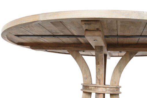 MESA REDONDA COMEDOR MADERA MACIZA 150X150X76 MB-208794 Disponible ref13207 - Imagen 2