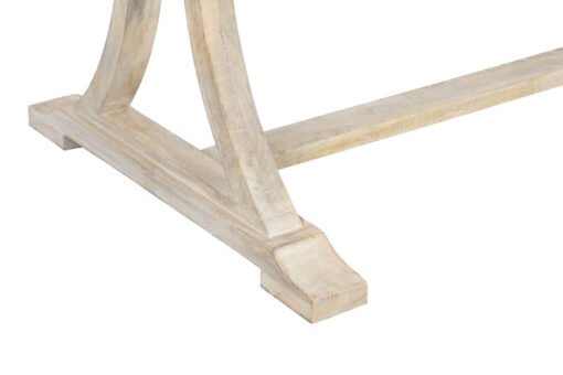 MESA COMEDOR MADERA MACIZA MANGO 201X100X76 45,00 MB-208795 Disponible ref13206 - Imagen 2
