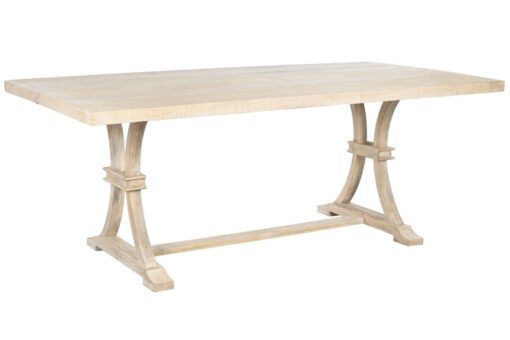 MESA COMEDOR MADERA MACIZA MANGO 201X100X76 45,00 MB-208795 Disponible ref13206
