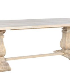 MESA COMEDOR MADERA MACIZA MANGO 215X100X76 DECAPE MB-208797 Disponible ref13205