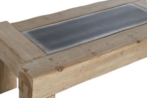 MESA CENTRO ABETO MDF 140X70X46 NATURAL MB-209218 Disponible ref13162 - Imagen 5