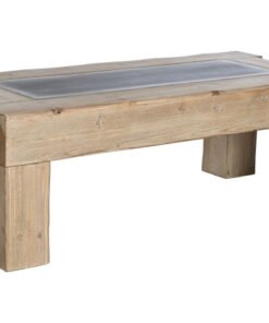 MESA CENTRO ABETO MDF 140X70X46 NATURAL MB-209218 Disponible ref13162