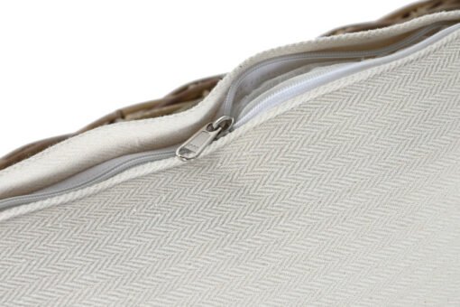 SOFA RATAN 174X88X69 CON COJINES ALGOD N NATURAL MB-210561 Ref 13391 - Imagen 7
